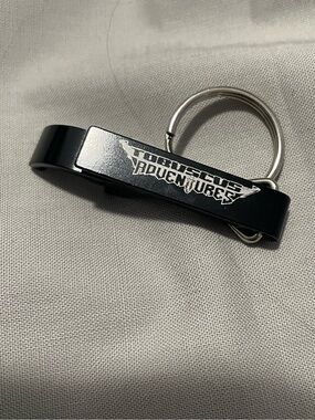 bottle opener "Tobuscus Adventures" keyring